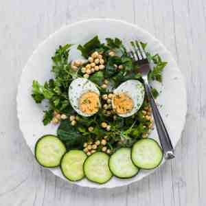 Proteinska salata sa jajima